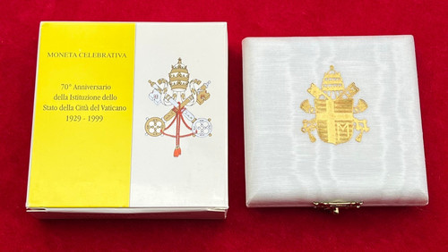 500 lire vaticano 1999 70 - lire,