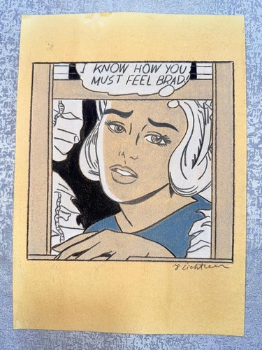 Roy lichtenstein fatto a - lichtenstein,