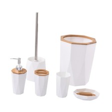 6x Accessori per il bagno Set