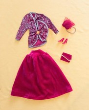 Barbie vintage superstar set Haute couture #3248 1986 abito outfit e accessori 