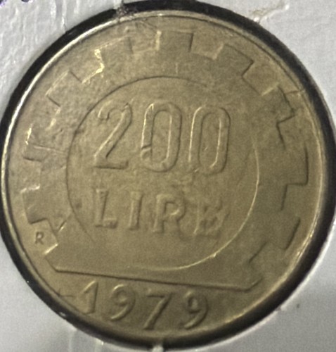 Italy 200 lire 1979 - 200, -r