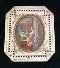 Antica Miniatura Con Cornice