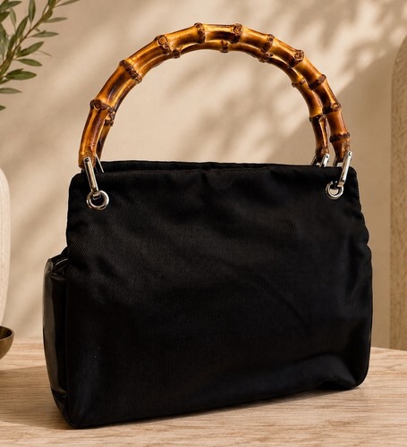 Borsa gucci pelle nylon - borsa,