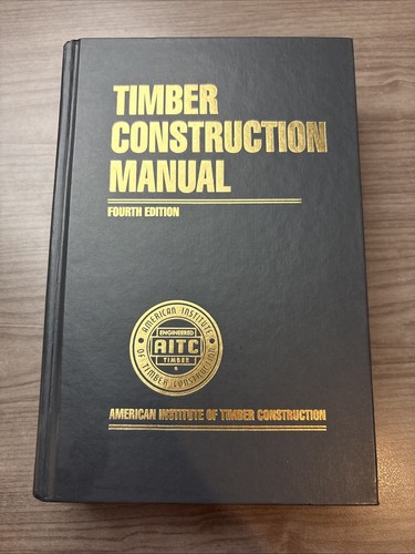Timber construction manual 4th - construction,