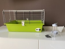 GABBIA FERPLAST 60 CAVIE IN PLASTICA E METALLO VERNICIATO 58X38X32