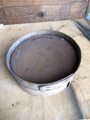 Vecchio setaccio legno - vecchio,
