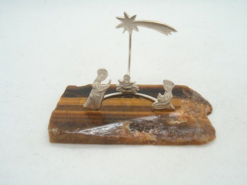 Presepe argento 925 su - 925,