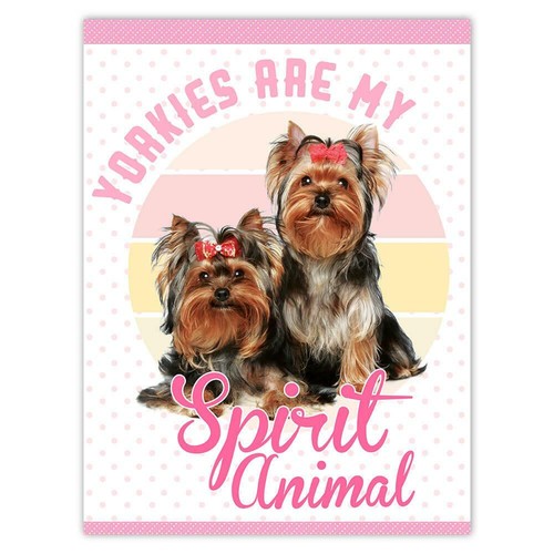 Gift sticker yorkies are - gift,