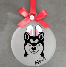 Akita Personalised Easter Gift