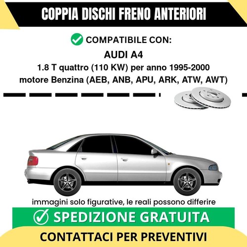 Coppia dischi freno anteriori - dischi,
