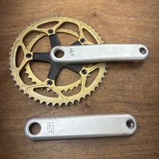 Guarnitura Cannondale Hollowgram SI 175mm 53-39t 9/10 Velocità Argento Oro