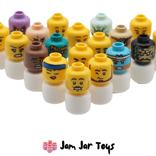 Lego minifigure heads nuovo - lego®,
