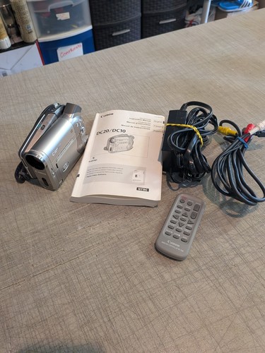 Canon mini videocamera - dvd, dc