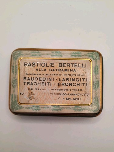 Antica scatolina latta