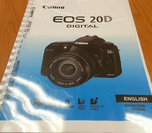 Canon eos 20d 20da - canon,