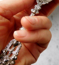 Cucchiaio apostolo argento 800