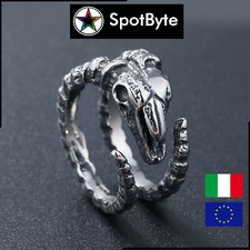 Anello Uomo Corno di Capra