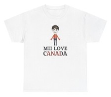 T-shirt Mii Love Canada