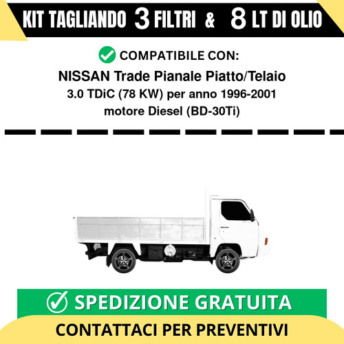 Tagliando per nissan - per, trade