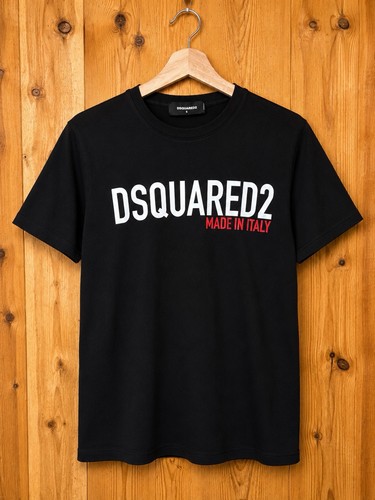 Shirt nera dsquared2 - t, in
