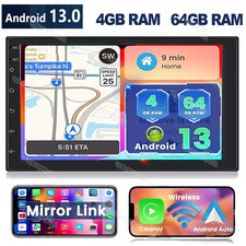 2 DIN 7'' Carplay Car Stereo