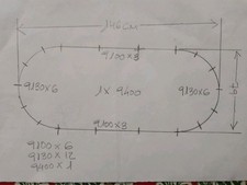 Fleischmann N, Circuito Completo De Iniciaciacion 146cm×79cm, Muy Buen Estado.