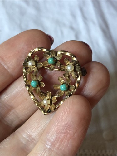 Spilla vintage ronci 12kt - vintage, gold