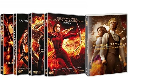 Dvd hunger games - dvd, la