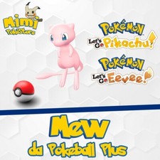 Mew di Pokeball Plus 6IVs -