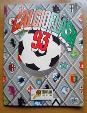Album Calcioflash 1992-93 Flash 1993 completo aggiornamenti Fontolan Ternana
