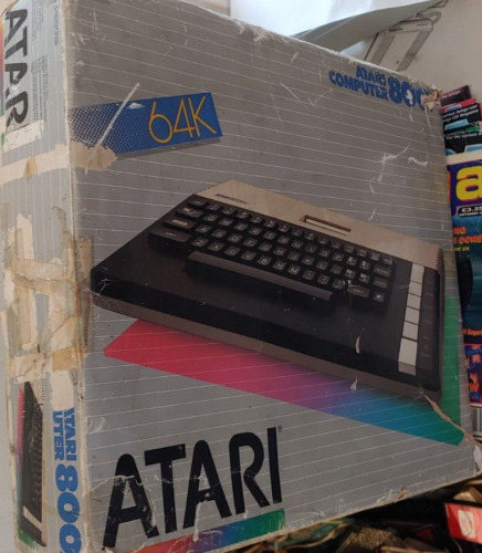 Atari 800 con cavo pa - xl, (con