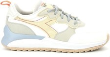 Scarpe Sneakers Diadora Jolly canvas w Donna tg 38 Pelle e nylon Panna
