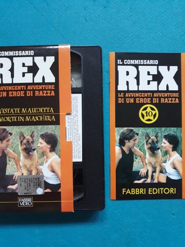 Vhs commissario rex 10 - commissario, n