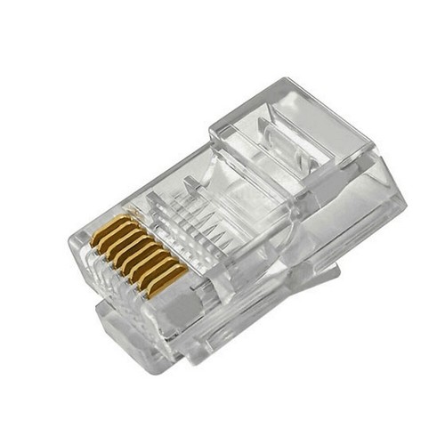 30x plug connettori rj45 lan - connettori,