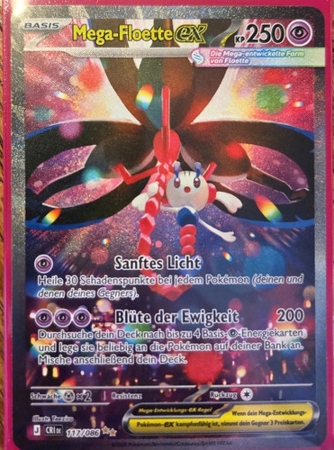 Pokemon mega floette cri - ex, (cri