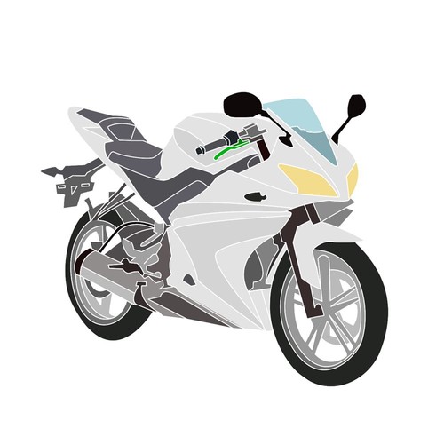 Yamaha yzf 125 set - 125, 08-13