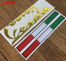 GOLD FAIRING BODY BADGE ITALY