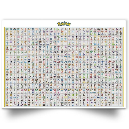 Pokemon full pokedex 816 gen - full,