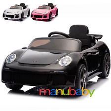 PORSCHE auto elettrica bimbi / macchina per bambini telecomandata / 12V ride on