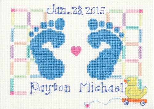 Kit punto croce janlynn - ~, baby