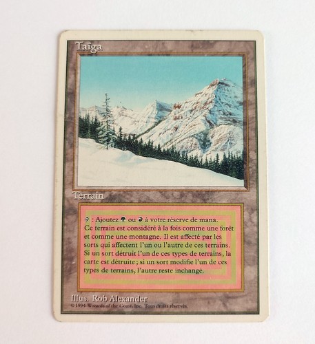 Mtg taiga fwb 3eme édition - -,