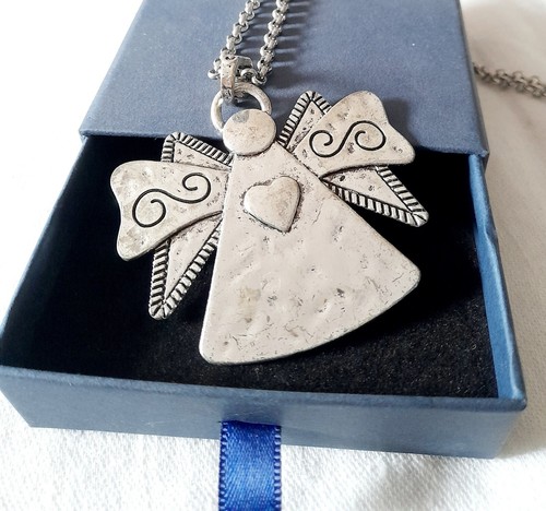 Collana con ciondolo angelo - collana,