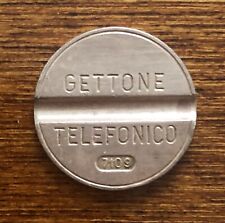 GETTONE TELEFONICO N* 7109 (senza logo) con cui si telefonava dalle cabine SIP