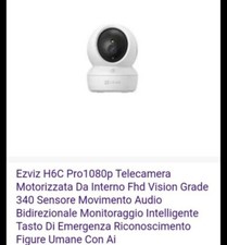 N 2 Telecamere EZVIZ TY2 1080p Telecamera Motorizzata Intelligente - Bianca