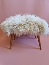 Sgabello Poggiapiedi vintage