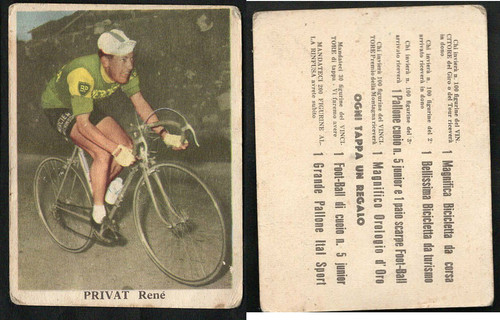 Figurina cartonata ciclismo - figurina,