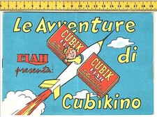 ELAH presenta Le Avventure di Cubikino 50s creazione Pagot italy libretto raro