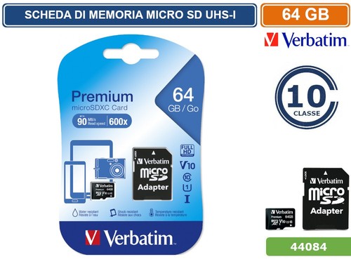 Scheda memoria verbatim - scheda,