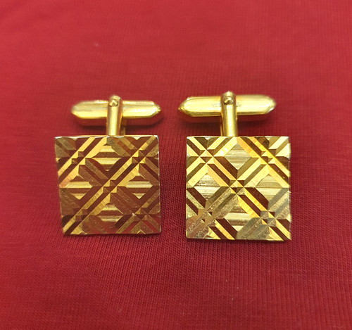 Vero vintage gemelli oro - vintage,