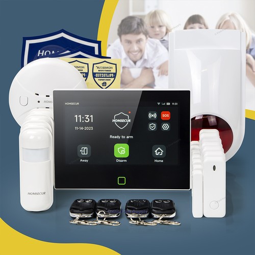 Homsecur wireless wifi lcd - homsecur,